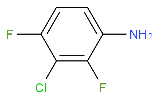 3-Chloro-2,4-difluoroaniline 99%_Molecular_structure_CAS_2613-34-5)