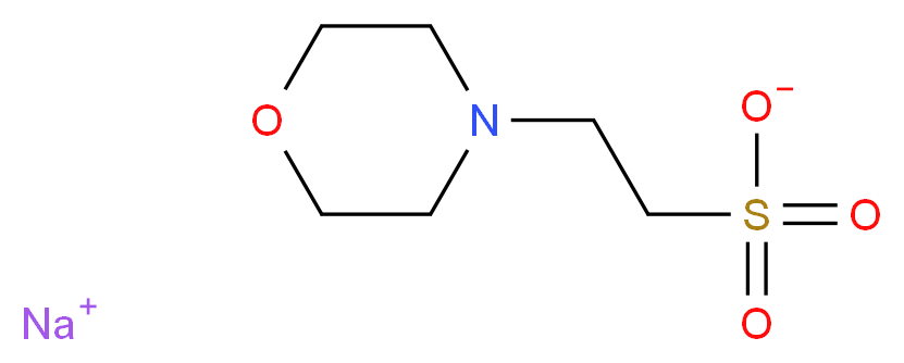 MES sodium salt_Molecular_structure_CAS_71119-23-8)