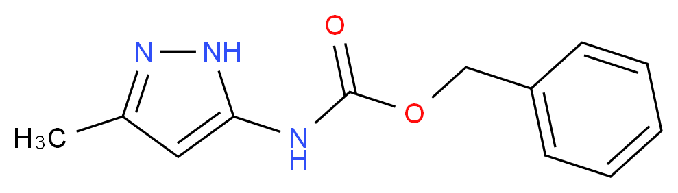 benzyl 3-methyl-1H-pyrazol-5-ylcarbamate_Molecular_structure_CAS_739365-99-2)