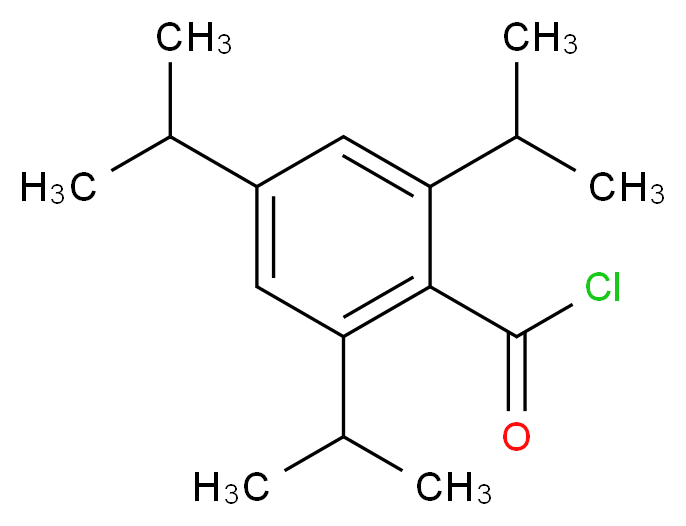 2,4,6-Triisopropylbenzoyl chloride_Molecular_structure_CAS_57199-00-5)