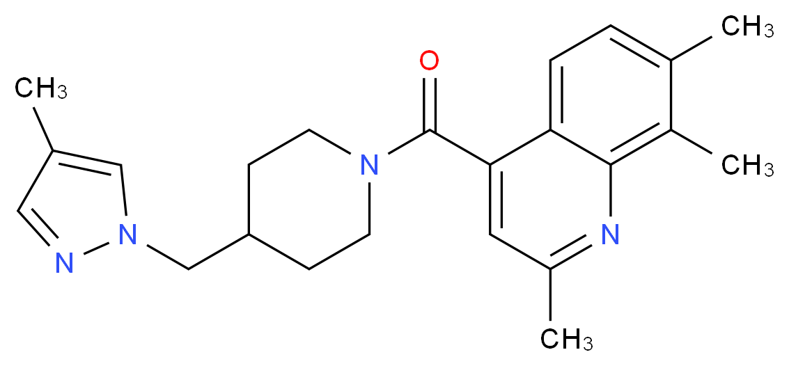  molecular structure