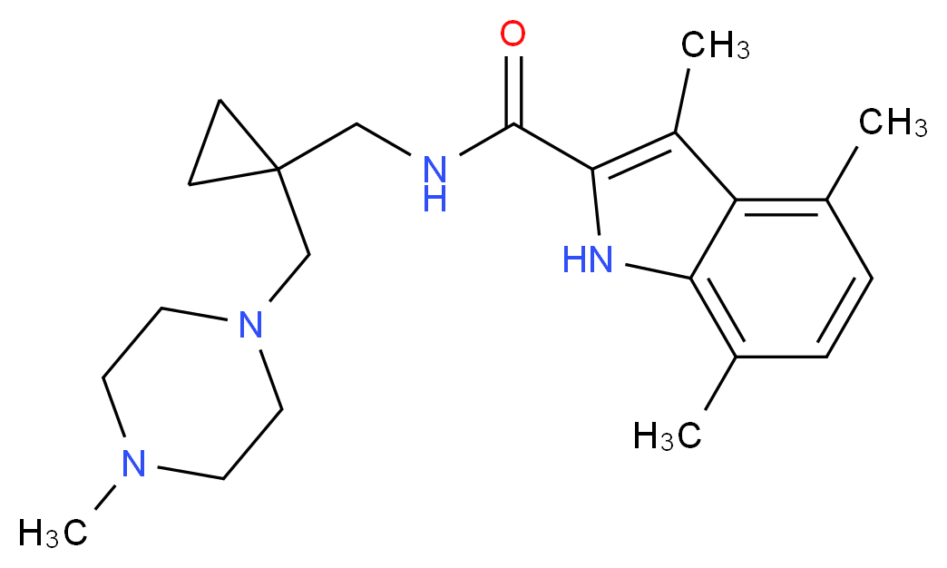  molecular structure