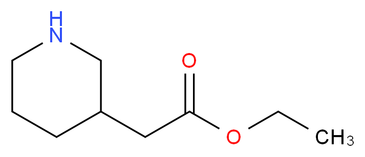 Ethyl 2-(3-piperidinyl)acetate_Molecular_structure_CAS_64995-88-6)