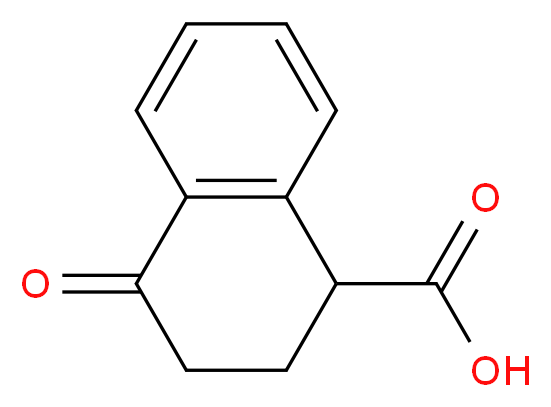 4-Oxo-1,2,3,4-tetrahydronaphthalene-1-carboxylic acid_Molecular_structure_CAS_)