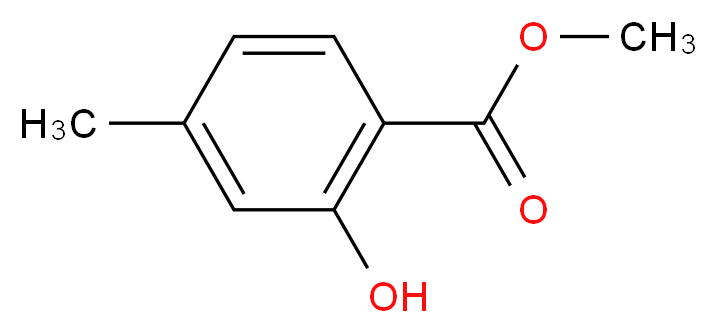 Methyl 2-hydroxy-4-methylbenzoate_Molecular_structure_CAS_4670-56-8)
