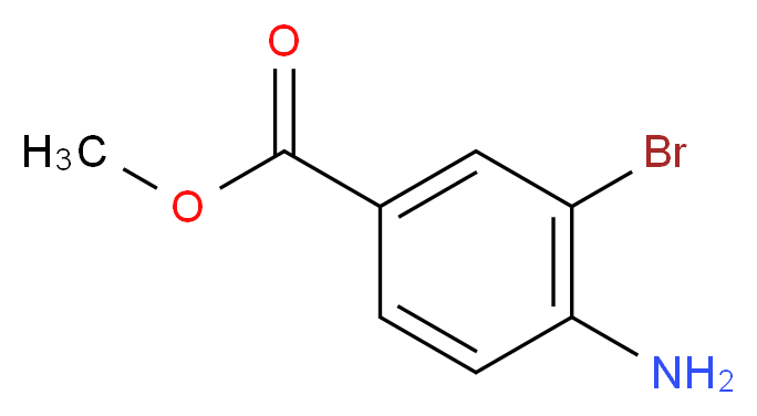 methyl 4-amino-3-bromobenzoate_Molecular_structure_CAS_)