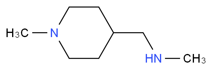 methyl[(1-methylpiperidin-4-yl)methyl]amine_Molecular_structure_CAS_)