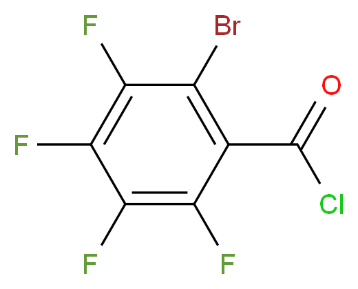 2-bromo-3,4,5,6-tetrafluorobenzoyl chloride_Molecular_structure_CAS_151096-42-3)