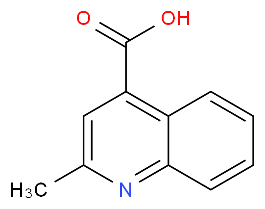 2-Methyl-quinoline-4-carboxylic acid_Molecular_structure_CAS_634-38-8)