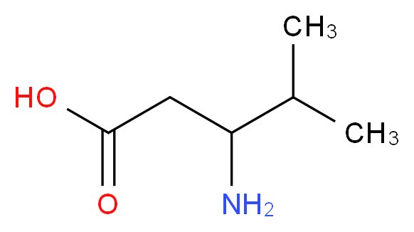 3-Amino-4-methylpentanoic acid_Molecular_structure_CAS_5699-54-7)