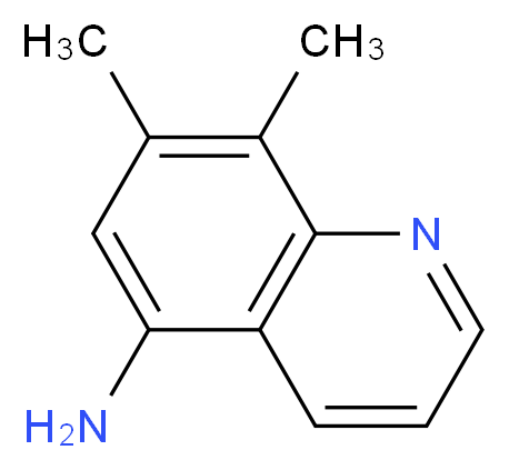 7,8-dimethylquinolin-5-amine_Molecular_structure_CAS_)