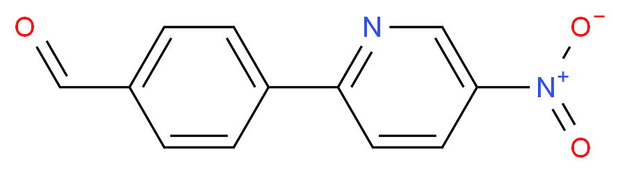 4-(5-Nitro-2-pyridinyl)benzenecarbaldehyde_Molecular_structure_CAS_433920-97-9)