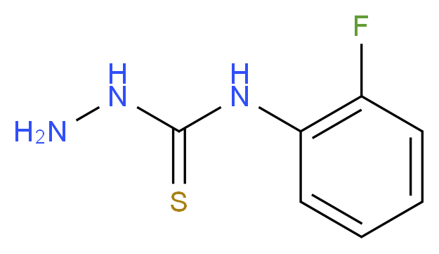N-(2-Fluorophenyl)hydrazinecarbothioamide 97%_Molecular_structure_CAS_38985-72-7)