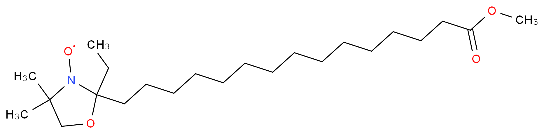 16-Doxyl-stearic acid methyl ester_Molecular_structure_CAS_59719-53-8)