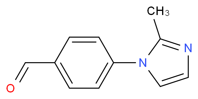 4-(2-Methyl-imidazol-1-yl)-benzaldehyde_Molecular_structure_CAS_)