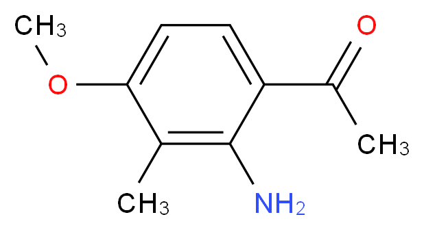 1-(2-Amino-4-methoxy-3-methylphenyl)ethanone_Molecular_structure_CAS_912347-94-5)