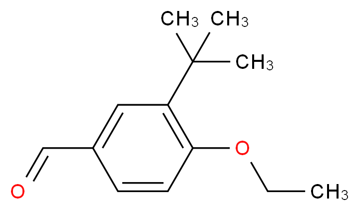 3-(tert-Butyl)-4-ethoxybenzaldehyde_Molecular_structure_CAS_)
