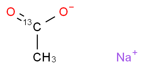 Sodium acetate-1-(13C)_Molecular_structure_CAS_23424-28-4)