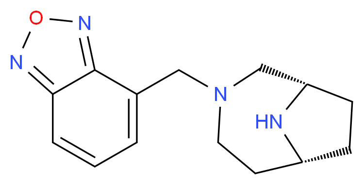 4-[(1S*,6R*)-3,9-diazabicyclo[4.2.1]non-3-ylmethyl]-2,1,3-benzoxadiazole_Molecular_structure_CAS_)