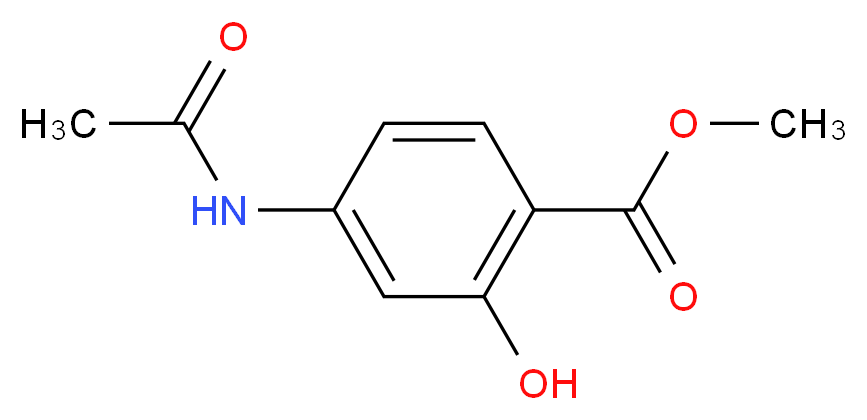 Methyl 4-(acetylamino)-2-hydroxybenzenecarboxylate_Molecular_structure_CAS_4093-28-1)