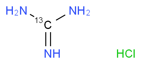 Guanidine-13C hydrochloride_Molecular_structure_CAS_286013-04-5)