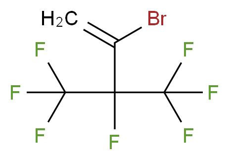 2-Bromo-3,4,4,4-tetrafluoro-3-(trifluoromethyl)but-1-ene 97%_Molecular_structure_CAS_)
