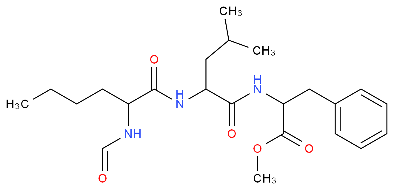 N-Formyl-Nle-Leu-Phe methyl ester_Molecular_structure_CAS_77542-99-5)