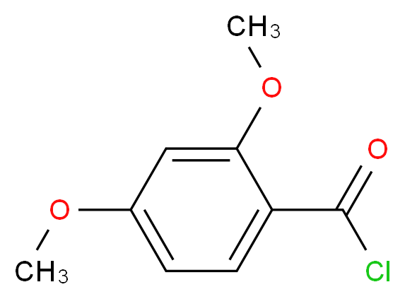 2,4-Dimethoxybenzoyl chloride_Molecular_structure_CAS_39828-35-8)