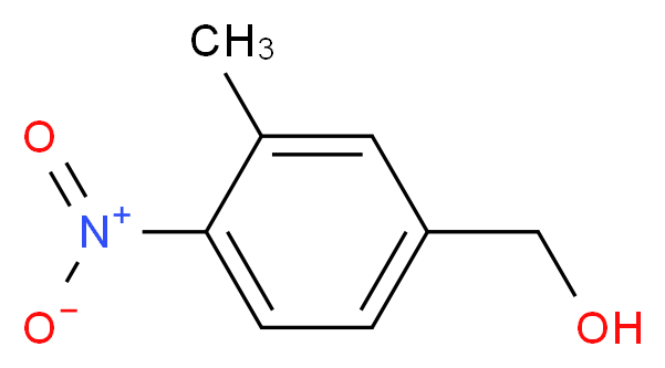 (3-methyl-4-nitrophenyl)methanol_Molecular_structure_CAS_)