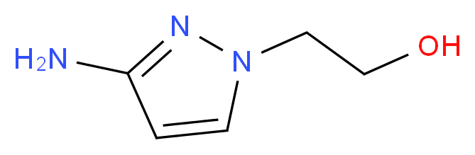 2-(3-Amino-1H-pyrazol-1-yl)ethanol_Molecular_structure_CAS_84407-13-6)