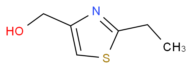 (2-ethyl-1,3-thiazol-4-yl)methanol_Molecular_structure_CAS_)