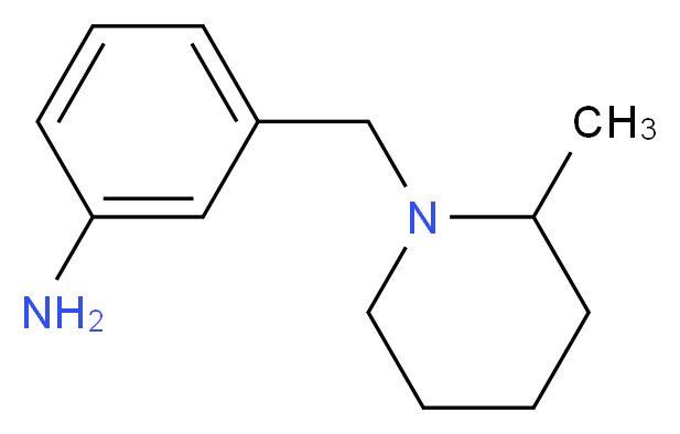 3-[(2-methyl-1-piperidinyl)methyl]aniline_Molecular_structure_CAS_937669-68-6)