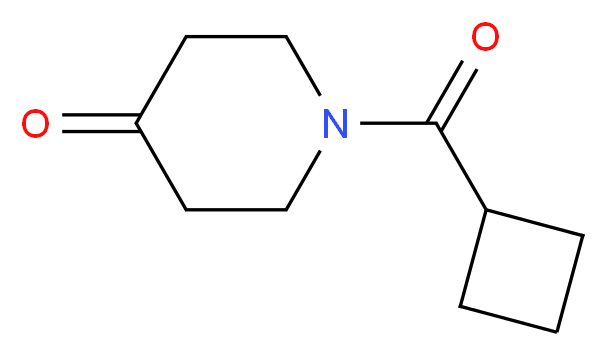 1-(Cyclobutylcarbonyl)piperidin-4-one_Molecular_structure_CAS_1017021-42-9)