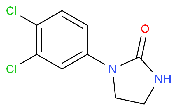 1-(3,4-Dichlorophenyl)imidazolidin-2-one_Molecular_structure_CAS_52420-29-8)