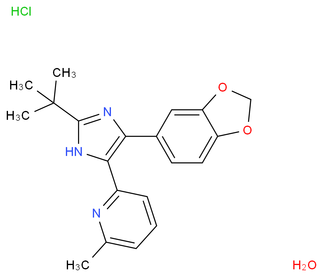 SB-505124 hydrochloride hydrate_Molecular_structure_CAS_694433-59-5(freebase))