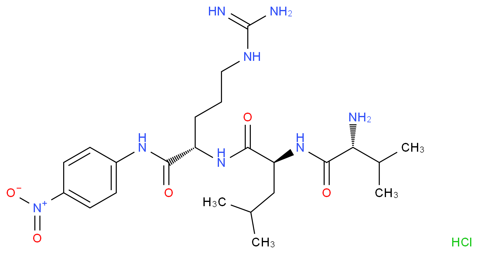 D-Val-Leu-Arg p-nitroanilide_Molecular_structure_CAS_162303-66-4)