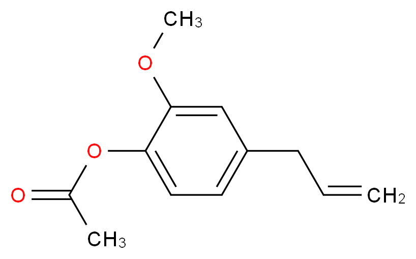 Eugenyl acetate_Molecular_structure_CAS_93-28-7)