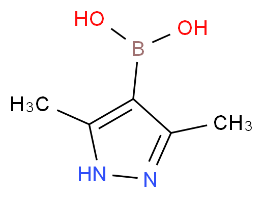 3,5-Dimethylpyrazole-4-boronic acid _Molecular_structure_CAS_857530-80-4)