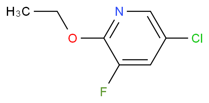 5-CHLORO-2-ETHOXY-3-FLUOROPYRIDINE_Molecular_structure_CAS_886373-94-0)