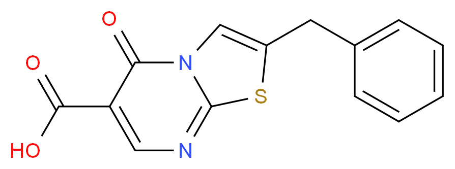 2-benzyl-5-oxo-5H-[1,3]thiazolo[3,2-a]pyrimidine-6-carboxylic acid_Molecular_structure_CAS_)