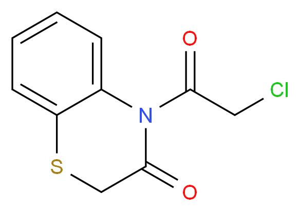4-(2-Chloroacetyl)-2H-1,4-benzothiazin-3(4H)-one_Molecular_structure_CAS_68321-41-5)