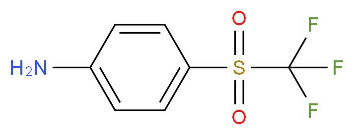 4-(Trifluoromethylsulphonyl)aniline, tech_Molecular_structure_CAS_473-27-8)
