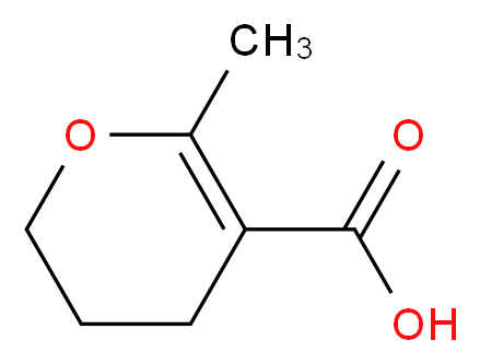 6-Methyl-3,4-dihydro-2H-pyran-5-carboxylic acid_Molecular_structure_CAS_5399-21-3)