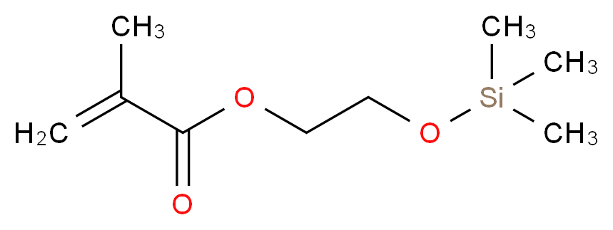 2-(Trimethylsiloxy)ethyl methacrylate_Molecular_structure_CAS_17407-09-9)