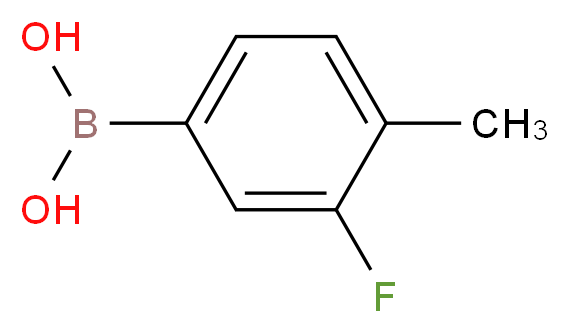 3-Fluoro-4-methylphenylboronic acid_Molecular_structure_CAS_168267-99-0)