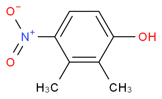 2,3-Dimethyl-4-nitrophenol_Molecular_structure_CAS_19499-93-5)