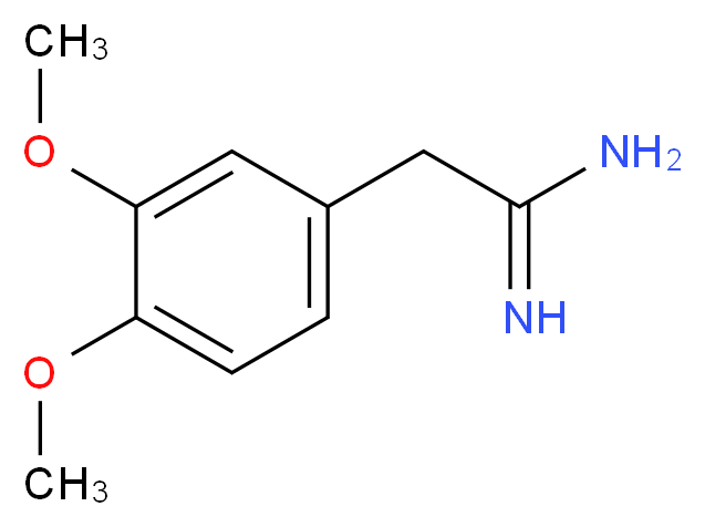 2-(3,4-Dimethoxy-phenyl)-acetamidine_Molecular_structure_CAS_)