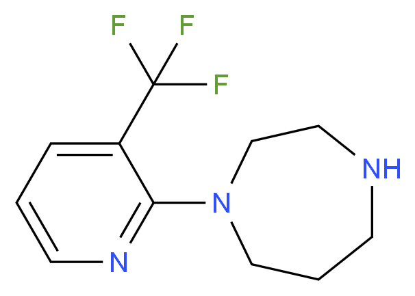 1-(6-Trifluoromethyl-2-pyridyl)-1,4-diazepane_Molecular_structure_CAS_)