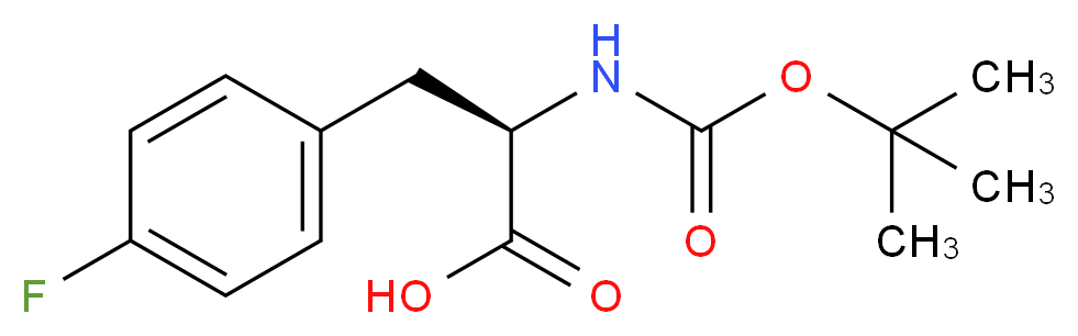 BOC-D-4-FLUOROPHENYLALANINE_Molecular_structure_CAS_57292-45-2)