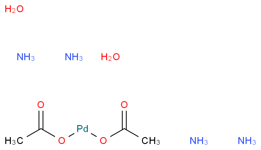 Tetraamminepalladium(II) acetate_Molecular_structure_CAS_61495-96-3)
